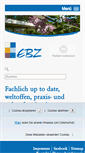 Mobile Screenshot of ebz-pflege.de
